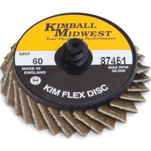 2" 120 Grit Type R Mini Kim-Flex Flap Disc