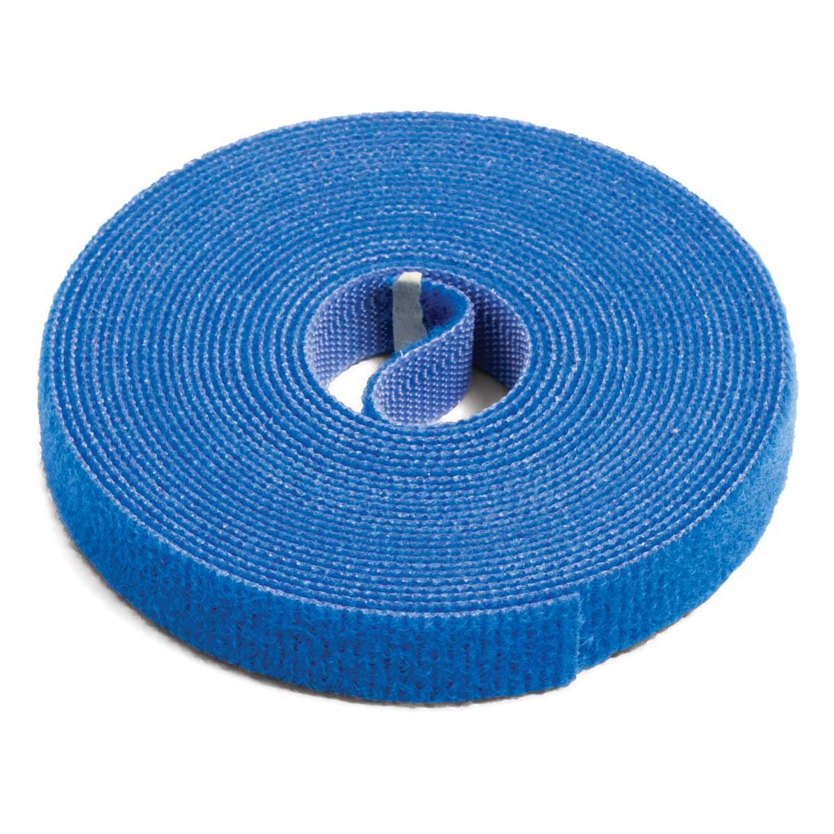 Blue Hook & Loop Cable Tie Wrap - Kimball Midwest