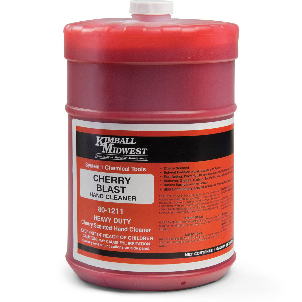 Cherry Blast Hand Cleaner 1 Gal Kimball Midwest