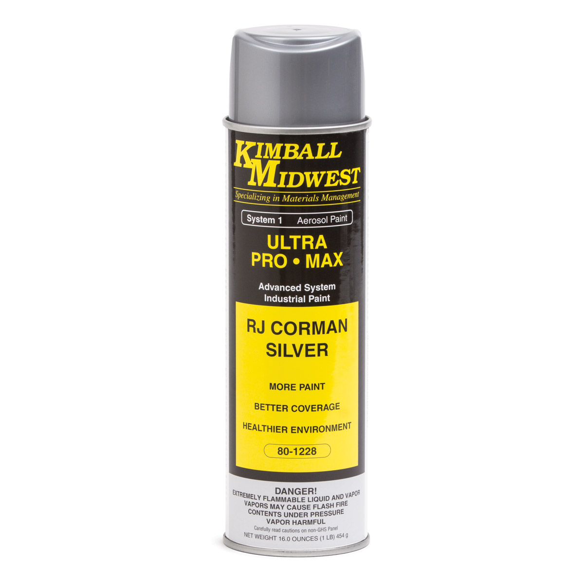 RJC Silver Ultra Pro•Max Oil-Based Enamel Spray Paint - 20 oz. Can ...