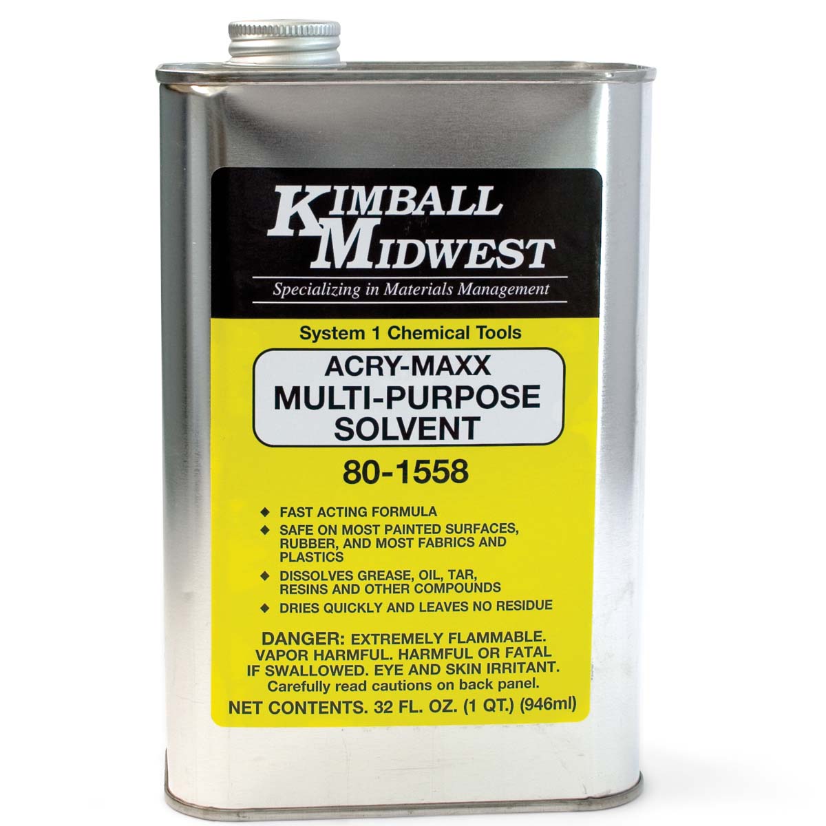 7 x 1 Heavy-Duty Parts Cleaning Brush - Kimball Midwest