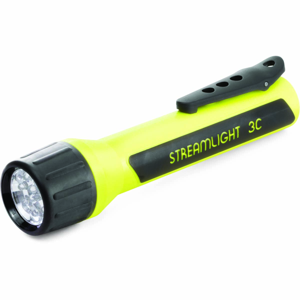 Streamlight Yellow And Black ProPolymer LED Flashlight (Requires 3 C B