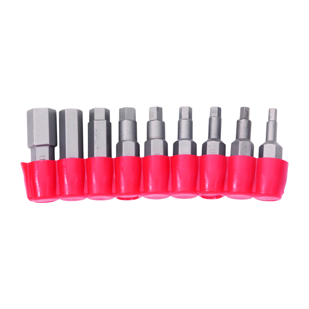 9 Pc. Hex Tamper Resistant Insert Bit Set - Kimball Midwest