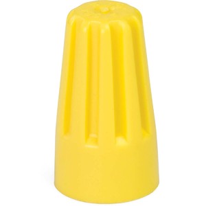 18 - 12 AWG Yellow Wire Connector - Bulk
