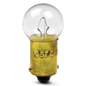 No. 57 Miniature Automotive Instrument Indicator Lamp