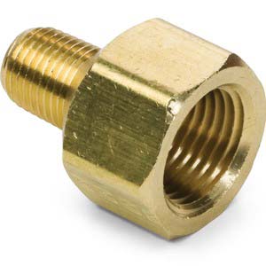 1/4"  x 1/4"  Brass Pipe Adapter
