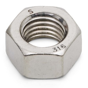 #10-32 316 Stainless Steel (SAE) Hex Nut