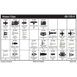 Nissan Clips and Fasteners - Kimball Midwest