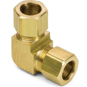 1/8 Brass Compression Union Elbow - Kimball Midwest