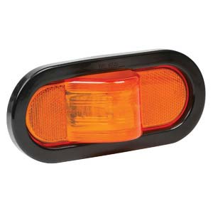Amber Mid-Trailer Sealed Side Turn Indicator Lamp Assembly