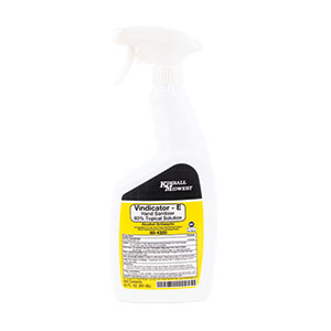 NSF Registered Vindicator-E Hand Sanitizer Spray - 22 oz. Spray Bottle - Bulk