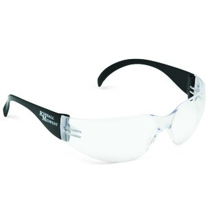 Amber Lens Zero-Mass Safety Glasses