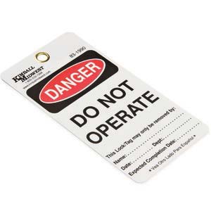Danger: Do Not Operate (Spanish & English)