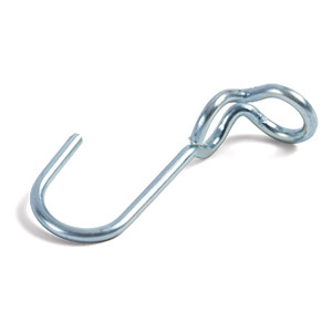 Galvanized Alloy Steel Double Eye Rubber Rope Hook - Kimball Midwest