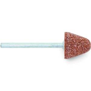 B54 1/4" x 1/2" Cone Style Mounted Point Abrasive