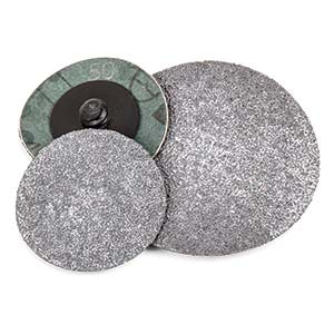 2" 24 Grit Dark-Fire™ Ceramic Grinding Disc for Aluminum