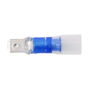 16 - 14 AWG Blue Polyolefin Pro-Tech™ Extreme (1/4" Tab) Male Quick Slide Terminal