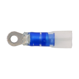 16 - 14 AWG Blue Polyolefin Insulated Pro-Tech™ Extreme (#4 - #6) Ring Terminal