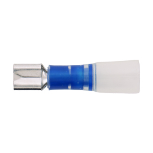 16 - 14 AWG Blue Polyolefin Insulated Pro-Tech™ Extreme (1/4" Tab) Female Quick Slide Terminal