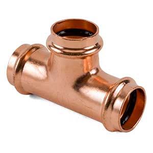 3/4" Copper Press Fitting Union Tee