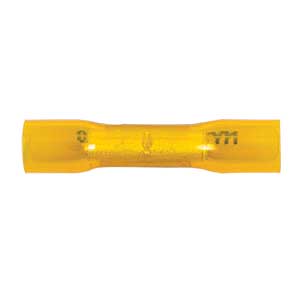 12 - 10 AWG Yellow Pro-Tech™ Nytrex Fully Insulated Heat Shrink Butt Connector - Medium