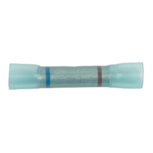 22-18 to 16 - 14 AWG Blue Polyolefin Insulated Pro-Tech™ Commercial Grade Heat Shrink Step Down Butt Connector