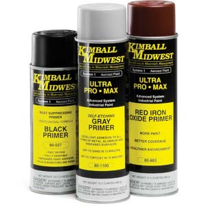 Fast Dry Black Rust Suppressing Primer - 16 oz. Can - Kimball Midwest